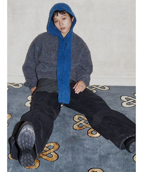 VEQUM（VEQUM）の「【VEQUM】LOOP ZIP CD（カーディガン/ボレロ・レディース・ブラウン/グレー/その他・FREE）」の12枚目の写真