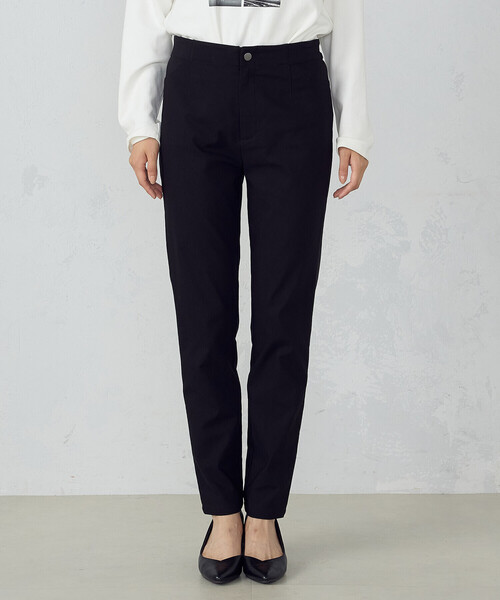 COMME CA MODELS(コムサモデルズ)の「【美しいベーシックパンツ】裏起毛ハイテンションパンツ(その他パンツ・レディース・ベージュ/チャコール/ブラック/ネイビー・SMALL/X-LARGE/LARGE/X-SMALL/XX-SMALL/MEDIUM/XX-LARGE)」の17枚目の写真