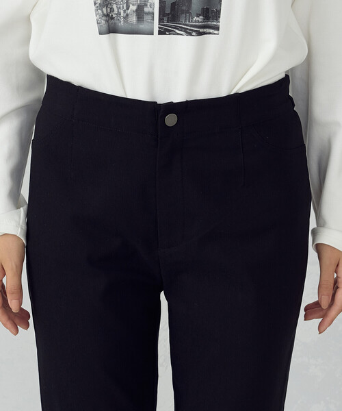 COMME CA MODELS(コムサモデルズ)の「【美しいベーシックパンツ】裏起毛ハイテンションパンツ(その他パンツ・レディース・ベージュ/チャコール/ブラック/ネイビー・SMALL/X-LARGE/LARGE/X-SMALL/XX-SMALL/MEDIUM/XX-LARGE)」の20枚目の写真