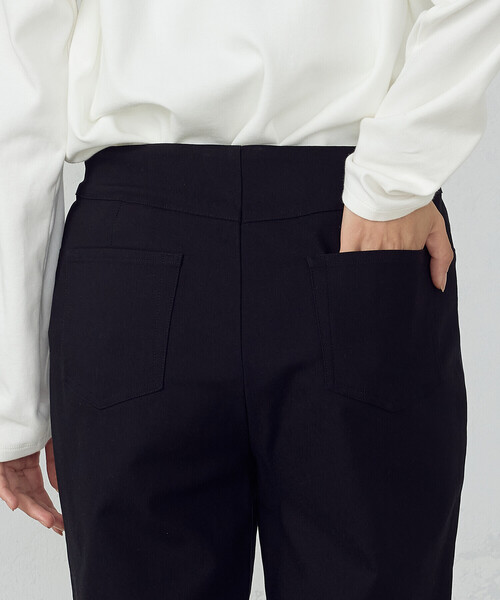 COMME CA MODELS(コムサモデルズ)の「【美しいベーシックパンツ】裏起毛ハイテンションパンツ(その他パンツ・レディース・ベージュ/チャコール/ブラック/ネイビー・SMALL/X-LARGE/LARGE/X-SMALL/XX-SMALL/MEDIUM/XX-LARGE)」の21枚目の写真