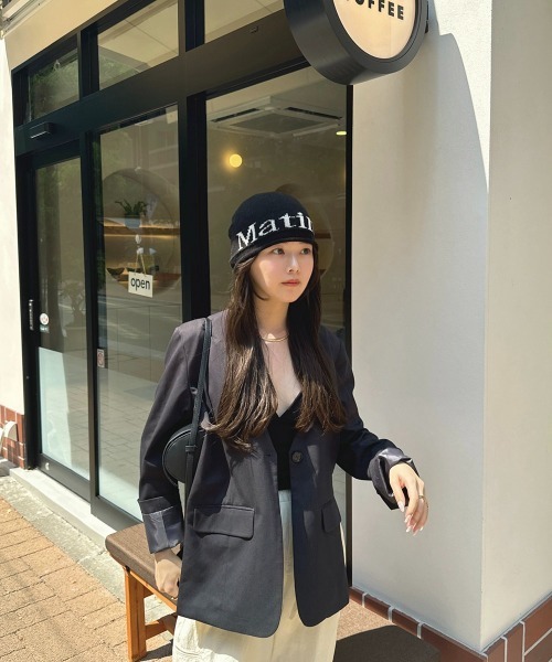 Bab（バブ）の「【nao×Bab】サイドカーブノーカラージャケット（ノーカラージャケット・レディース・ブラウン/グレー/アイボリー・M）」の16枚目の写真