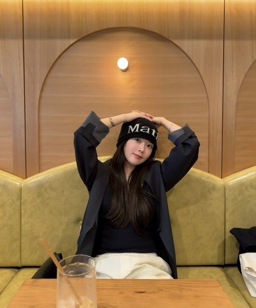 Bab（バブ）の「【nao×Bab】サイドカーブノーカラージャケット（ノーカラージャケット・レディース・ブラウン/グレー/アイボリー・M）」の18枚目の写真