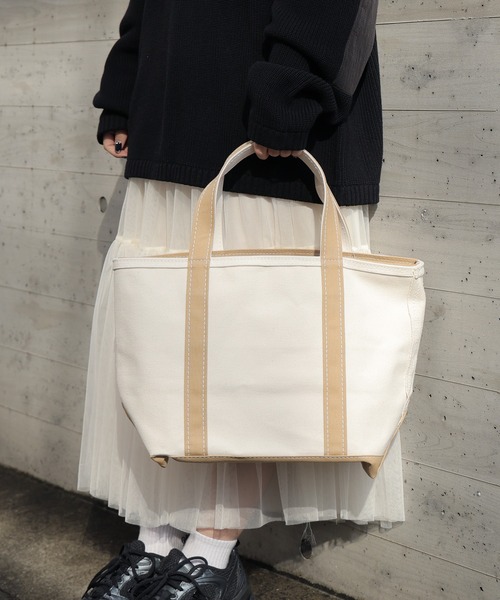 L.L.Bean/エル・エル・ビーン ZIP-TOP BOAT AND TOTE MEDIUM