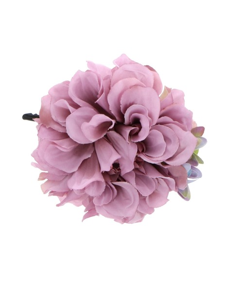 RiNa様 本物花 バレッタ 髪飾り 浴衣 ウエディング クリップ プリザーブド