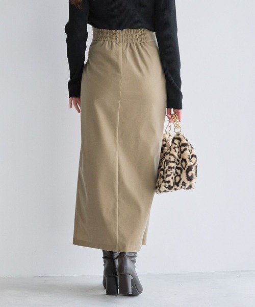 Andemiu（アンデミュウ）の「ベッチンステッチＩラインスカート161793（スカート・レディース・ブラウン/グレー/ベージュ・MEDIUM/SMALL）」の12枚目の写真