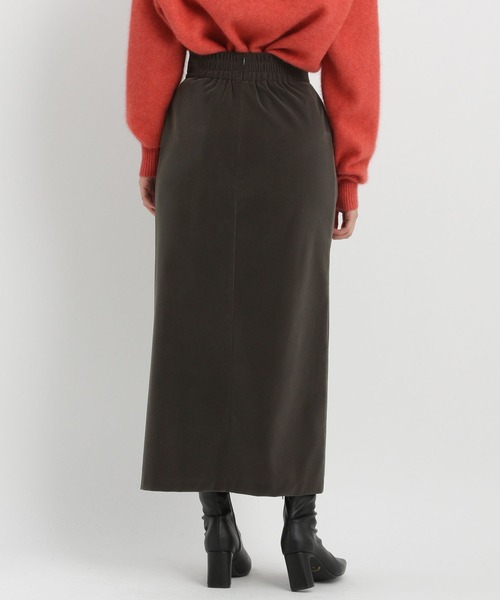 Andemiu（アンデミュウ）の「ベッチンステッチＩラインスカート161793（スカート・レディース・ブラウン/グレー/ベージュ・MEDIUM/SMALL）」の21枚目の写真