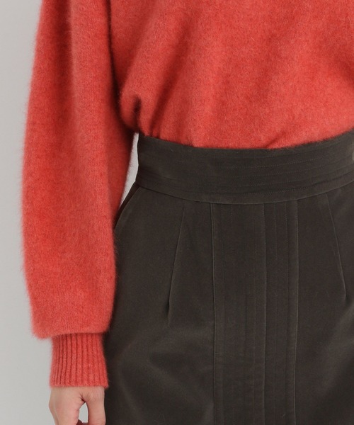 Andemiu（アンデミュウ）の「ベッチンステッチＩラインスカート161793（スカート・レディース・ブラウン/グレー/ベージュ・MEDIUM/SMALL）」の22枚目の写真