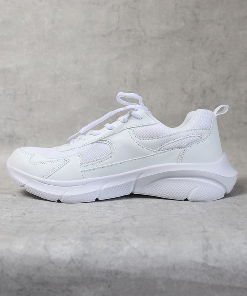 セール】厚底スニーカー 合成皮革（スニーカー）｜8(eight)（エイト