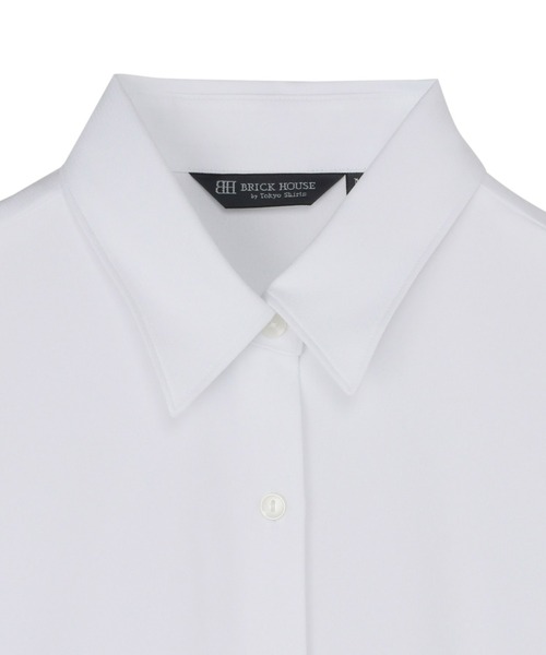 TOKYO SHIRTS（トウキョウシャツ）の「COFREX レギュラー レディース長袖デザインシャツ（シャツ/ブラウス・レディース・ホワイト・S/L/XL/LL/M）」の3枚目の写真