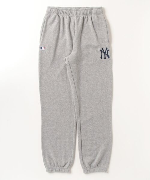 MLB(メジャーリーグベースボール)の「MLB/メジャーリーグベースボール 裏起毛 ワンポイント刺繍 スウェットパンツ(スウェットパンツ・メンズ・グレー/ブラック/オートミール・L/M/LL)」の4枚目の写真