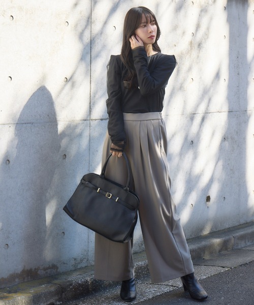 KATHARINE ROSS（キャサリンロス）の「【Pillini/ピリーニ】シアーレイヤードドッキングトップス（Tシャツ/カットソー・レディース・ピンク/ブラック/ライトブルー・MEDIUM）」の5枚目の写真