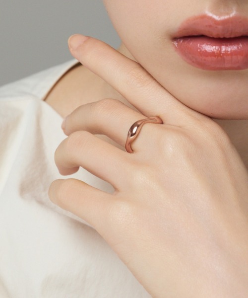 ciite' surgical stainless（シーテサージカルステンレス）の「【 金属アレルギー対応 】 ニュアンスリング サージカルステンレス（リング・レディース・ゴールド/シルバー/ピンクゴールド・11号/13号/7号/15号/9号/4号/17号）」の22枚目の写真