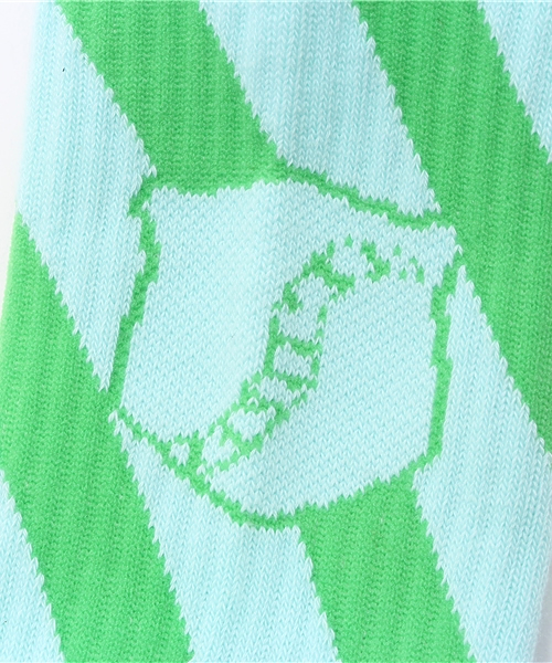 ALDIES（アールディーズ）の「SPACELORZ『RICARICA SOCKS4』 ジェラートソックス（ソックス/靴下・メンズ・ブルー系その他/ホワイト系その他・MENS）」の6枚目の写真