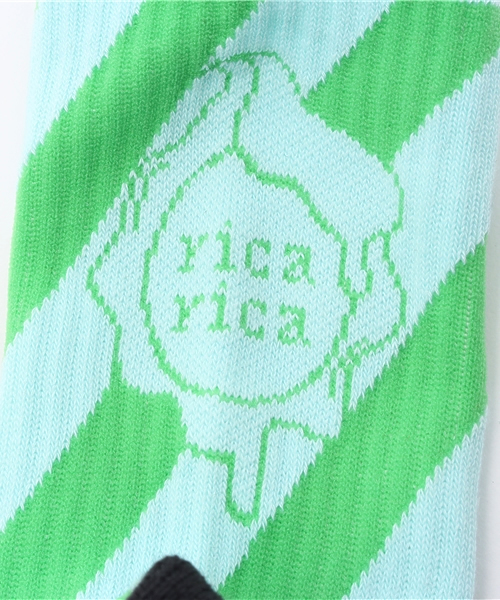 ALDIES（アールディーズ）の「SPACELORZ『RICARICA SOCKS4』 ジェラートソックス（ソックス/靴下・メンズ・ブルー系その他/ホワイト系その他・MENS）」の7枚目の写真