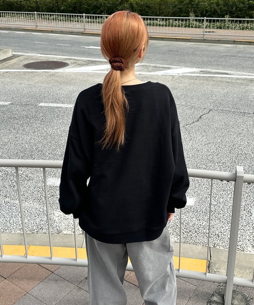 アップリケロゴスウェット（スウェット）｜sedacle（セダクル）の