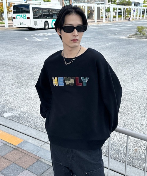 アップリケロゴスウェット（スウェット）｜sedacle（セダクル）の