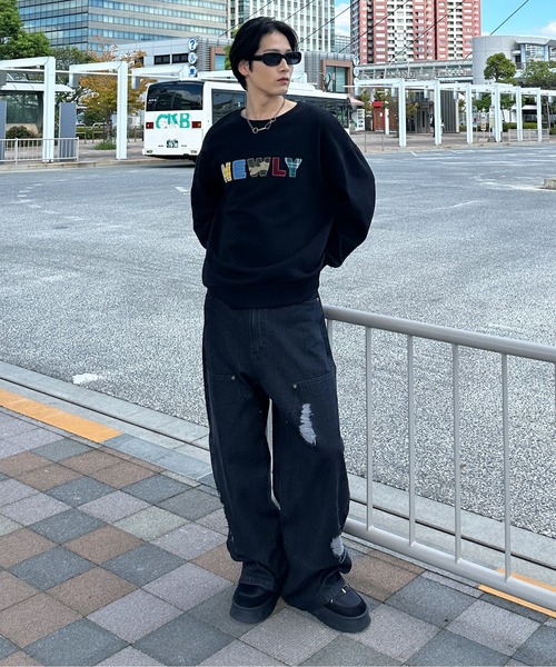 sedacle（セダクル）の「アップリケロゴスウェット（スウェット・メンズ・ブラック/ブラウン/グレー・LARGE/SMALL/MEDIUM）」の16枚目の写真