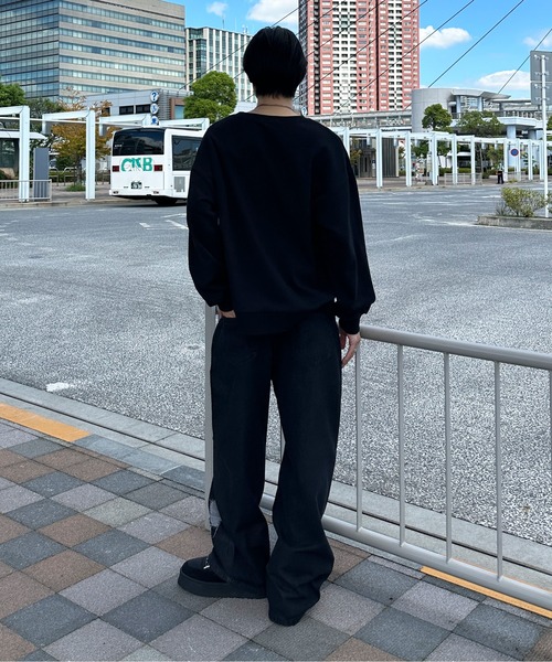 sedacle（セダクル）の「アップリケロゴスウェット（スウェット・メンズ・ブラック/ブラウン/グレー・LARGE/SMALL/MEDIUM）」の18枚目の写真