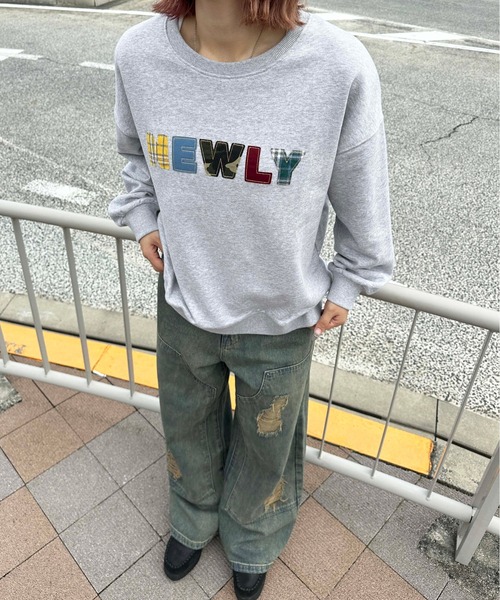 sedacle（セダクル）の「アップリケロゴスウェット（スウェット・メンズ・ブラック/ブラウン/グレー・LARGE/SMALL/MEDIUM）」の20枚目の写真