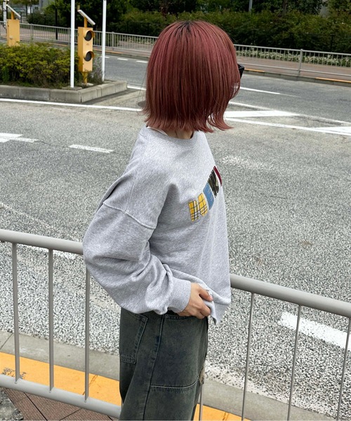 sedacle（セダクル）の「アップリケロゴスウェット（スウェット・メンズ・ブラック/ブラウン/グレー・LARGE/SMALL/MEDIUM）」の22枚目の写真