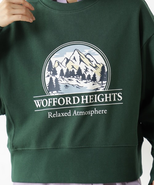 FOUND GOOD（ファウンドグッド）の「スーベニアプリントウラケLS（スウェット・レディース・グリーン系5/ネイビー/アイボリー/グレー系5・L/M/S）」の16枚目の写真