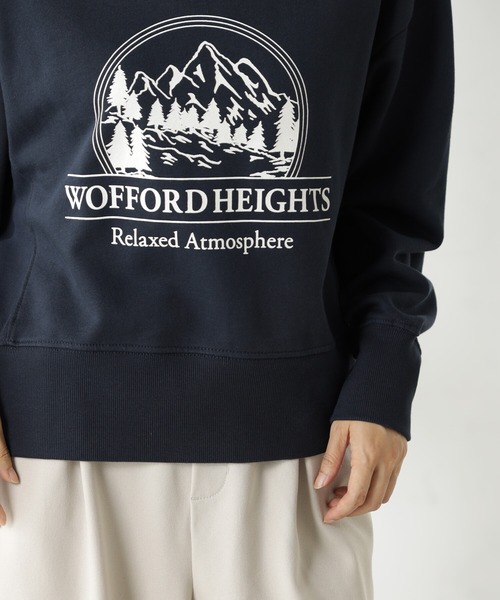 FOUND GOOD（ファウンドグッド）の「スーベニアプリントウラケLS（スウェット・レディース・グリーン系5/ネイビー/アイボリー/グレー系5・L/M/S）」の19枚目の写真