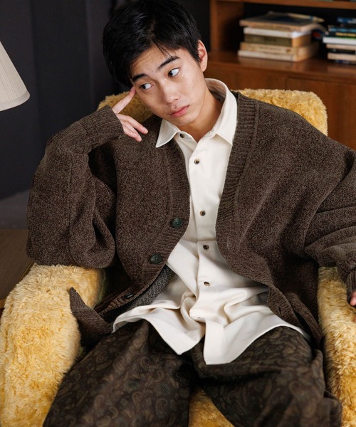 モールベーシックニットVネックカーディガン（カーディガン/ボレロ）｜niko and...（ニコアンド）