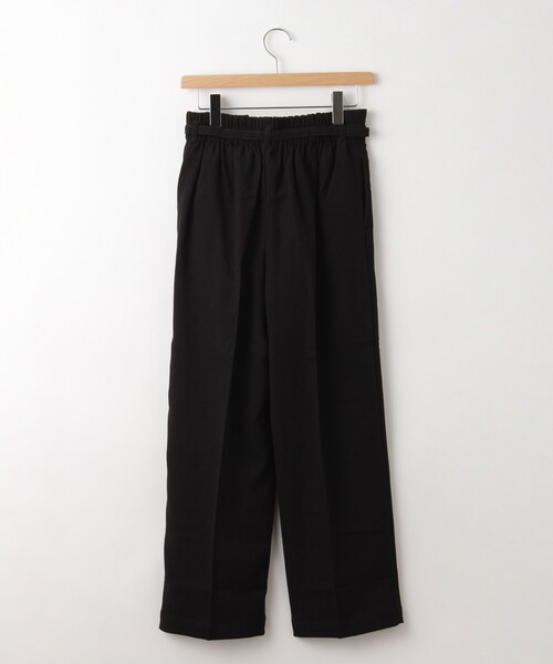 &Bridge（アンドブリッジ）の「LAEMUSE（ラエミューズ） ウエストゴム入りベルト付きパンツ（その他パンツ・レディース・ブラック・03/02/01）」の3枚目の写真