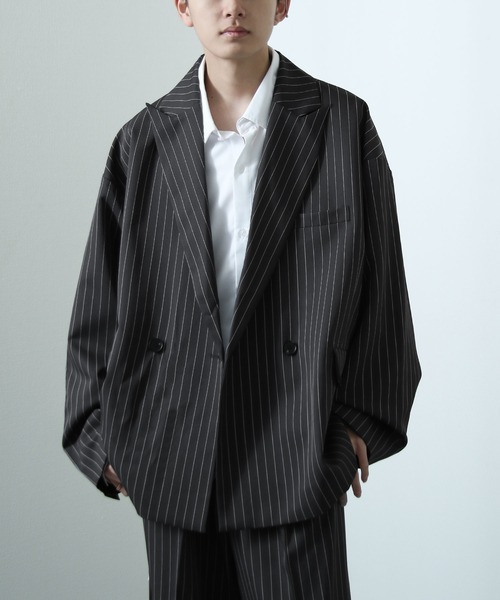 ilean ウールダブルブレステッド　セットアップ(ストライプ) trim_fce_item6517a0401df16.jpg