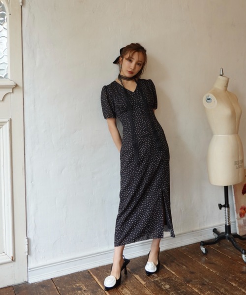 ロージールーチェ ワンピース 中古・古着通販】ROSY LUCE (ロージールーチェ) French tulip