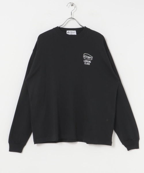 LURKING CLASS（ラーキングクラス）の「『別注』LURKING CLASS×URBS　GOOD TIME 2 L/S TEE（Tシャツ/カットソー・メンズ・ブラック/ホワイト・MEDIUM/LARGE/X-LARGE）」の3枚目の写真