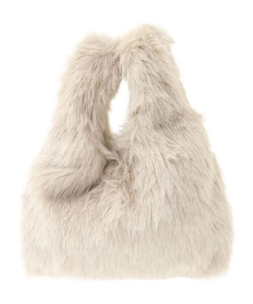 Green Parks(グリーンパークス)の「andmikka 2wayキラキラファーミニバッグ(エコバッグ/サブバッグ・レディース・グレー/アイボリー・FREE)」の12枚目の写真