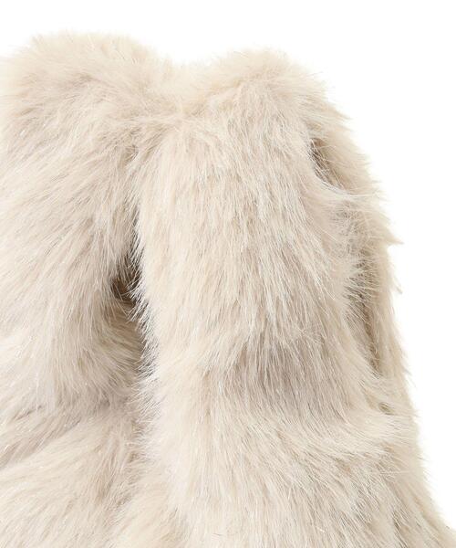 Green Parks(グリーンパークス)の「andmikka 2wayキラキラファーミニバッグ(エコバッグ/サブバッグ・レディース・グレー/アイボリー・FREE)」の13枚目の写真