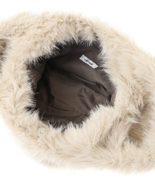 Green Parks(グリーンパークス)の「andmikka 2wayキラキラファーミニバッグ(エコバッグ/サブバッグ・レディース・グレー/アイボリー・FREE)」の15枚目の写真