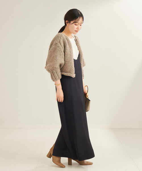 plage（プラージュ）の「camiドレス（ワンピース・レディース・ブラック・36/38）」の4枚目の写真