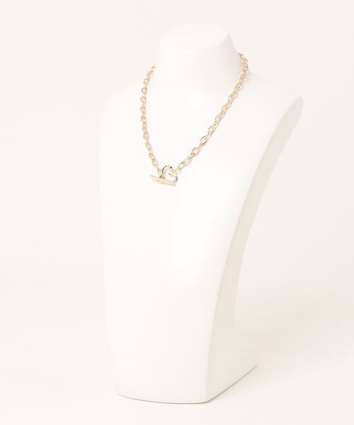 Heather(ヘザー)の「ハートモチーフチェーンネックレス 234100(ネックレス・レディース・シルバー/ゴールド・ONE SIZE)」の8枚目の写真