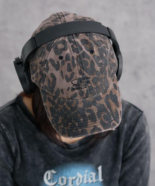 WEGO（ウィゴー）の「WEGO/刺繍レオパードキャップ（キャップ・レディース・ブラウン/ベージュ・FREE）」の6枚目の写真