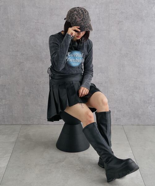 WEGO（ウィゴー）の「WEGO/刺繍レオパードキャップ（キャップ・レディース・ブラウン/ベージュ・FREE）」の7枚目の写真