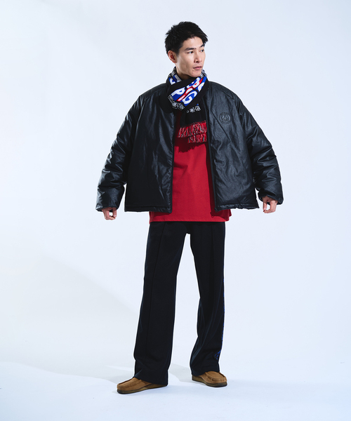 PSGxTieScarf】PSG*TieScarf Company Acrylic Scarf（マフラー