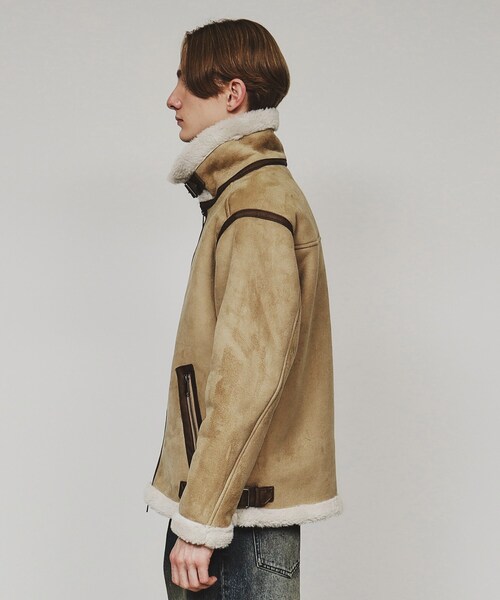 セール】フェイクムートンブルゾン（ブルゾン）｜tk.TAKEO KIKUCHI