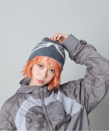 SIS（エスアイエス）の「【WEB限定】SIS/エスアイエス/リボンビーニー（ニットキャップ/ビーニー）」