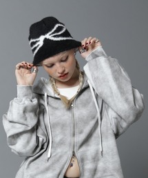 SIS（エスアイエス）の「【WEB限定】SIS/エスアイエス/リボンビーニー（ニットキャップ/ビーニー）」