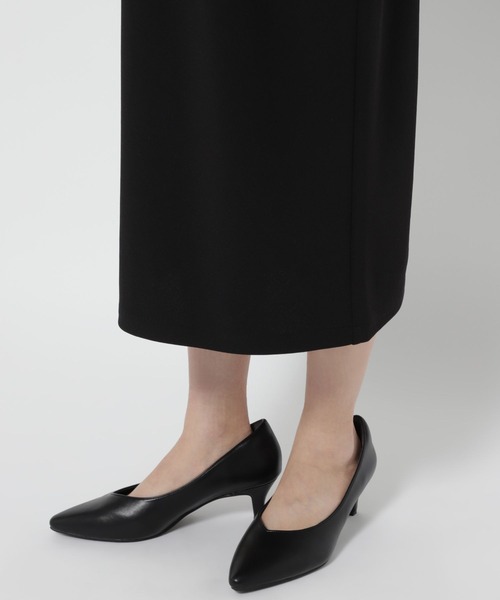 LEPSIM（レプシィム）の「【入卒式／セレモニー】袖切り替えジョーゼットワンピース　207940（ワンピース・レディース・ブラック/ネイビー・FREE）」の9枚目の写真