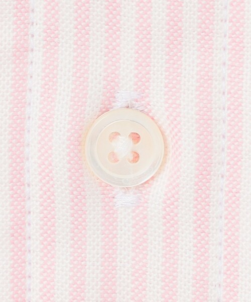 J.PRESS（ジェイプレス）の「【定番 / 不変の品格】アービング キャンディーストライプ シャツ / ボタンダウン（シャツ/ブラウス・メンズ・ピンク系1/ダルブルー系1・X-LARGE/SMALL/MEDIUM/LARGE）」の9枚目の写真