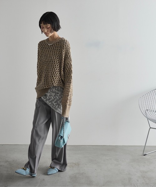 THE YOn（ザヨン）の「デニムライクローファーミュール（サンダル・レディース・ブルー/ブラック/ピンク/ベージュ・39/38/37）」の20枚目の写真