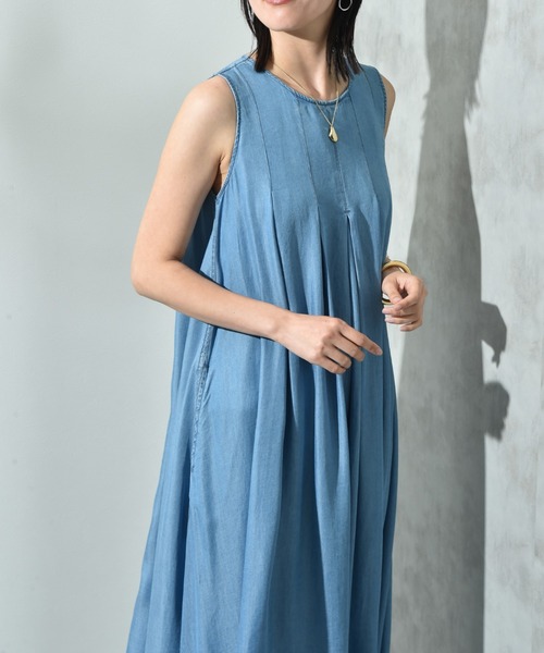 Pas de Calais NYMPH ワンピース ネイビー