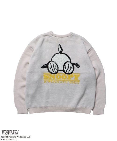SEQUENZ / シークエンズ】TP SNOOPY FACE KNIT【公式通販】