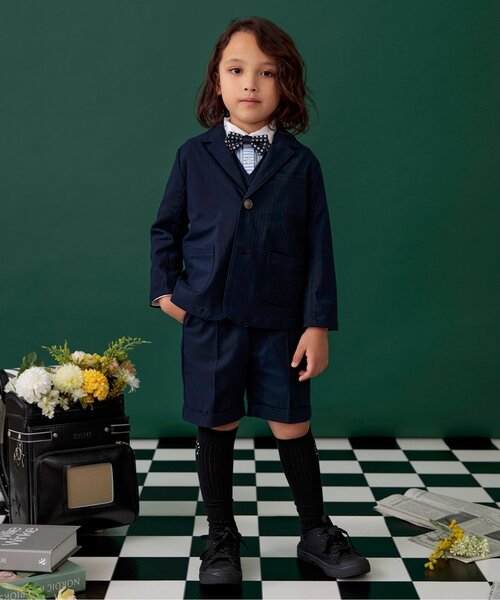 BREEZE(ブリーズ)の「【フォーマル対応】ハイソックス(ソックス/靴下・キッズ・その他2/オフホワイト/ブラック・21/18/15 )」の5枚目の写真