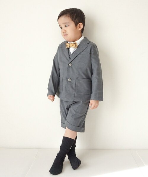 BREEZE(ブリーズ)の「【フォーマル対応】ハイソックス(ソックス/靴下・キッズ・その他2/オフホワイト/ブラック・21/18/15 )」の7枚目の写真