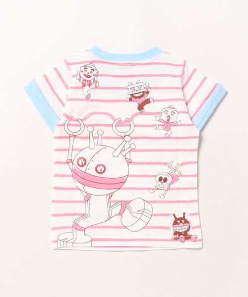 ANPANMAN KIDS COLLECTION(アンパンマンキッズコレクション)の「ボーダープリント半袖Tシャツ(Tシャツ/カットソー・キッズ・ブルー/ピンク・120cm/110cm/100cm/90cm/80cm)」の7枚目の写真